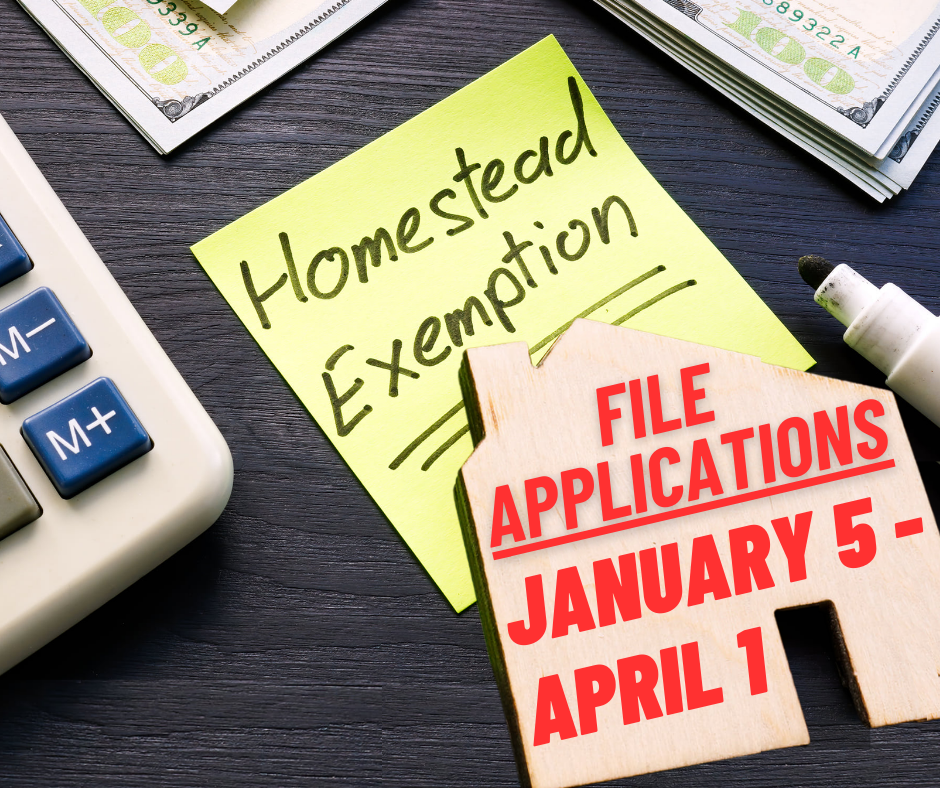 2026 HOMESTEAD EXEMPTION