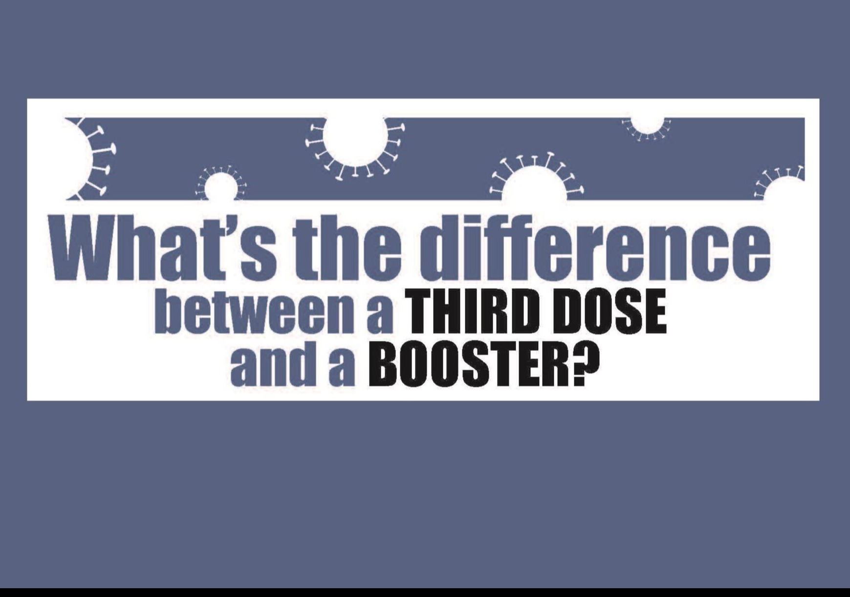 booster vs third dose 2